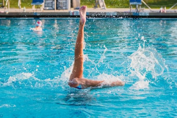 artistic swimming performance